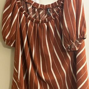 Anthropologie Swing Scoop Neck Women's Top size XL